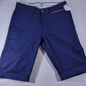 Ben Sherman Men's Shorts Blue Stretch Slim Fit